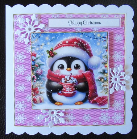 Festive Hot Chocolate Penguins  by Davina Rundle