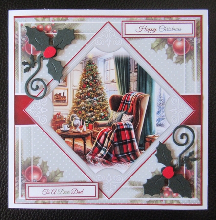 Cozy Christmas Room Mini Page Kit by Davina Rundle