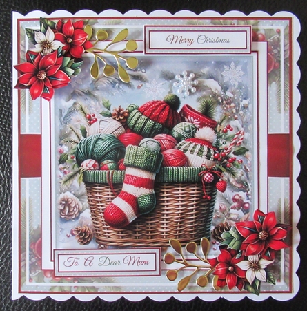Christmas Hamper Mini Page Kit by Davina Rundle