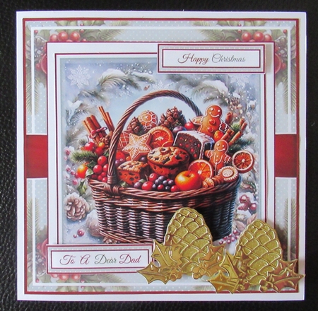 Christmas Hamper Mini Page Kit by Davina Rundle