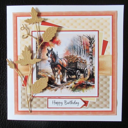 Clydesdale at Work by Davina Rundle
