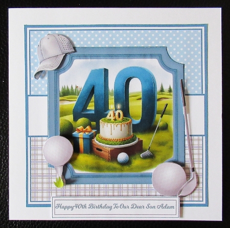 GOLF AGES - 30, 40, 50 by Davina Rundle