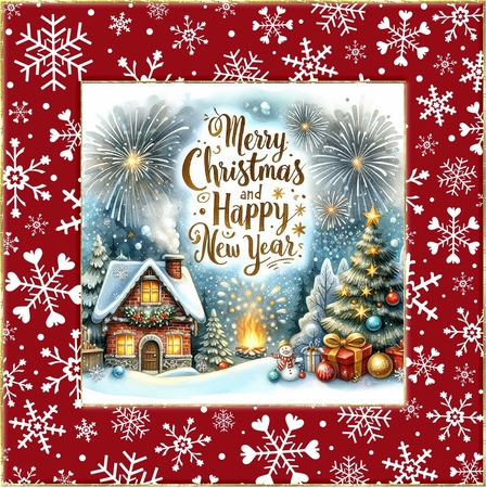 Merry Christmas & Happy New Year by Davina Rundle