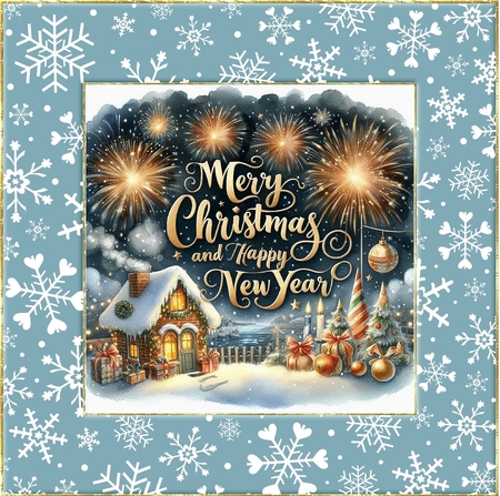 Merry Christmas & Happy New Year by Davina Rundle