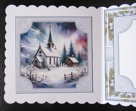 Winter Church Mini Page Kit by Davina Rundle