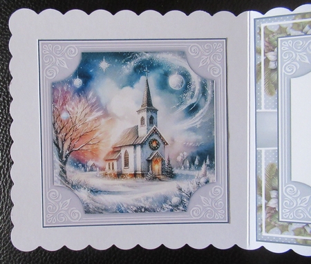 Winter Church Mini Page Kit by Davina Rundle