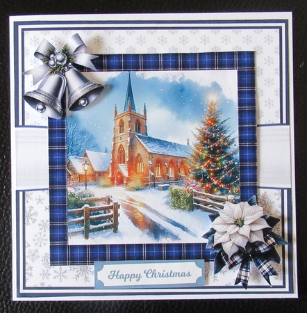 HIGHLAND CHRISTMAS CHURCH by Davina Rundle