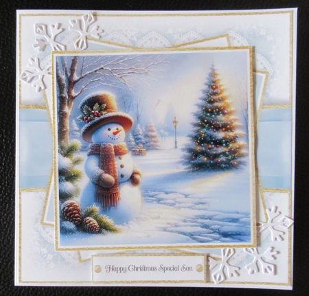 Happy Snowman by Davina Rundle