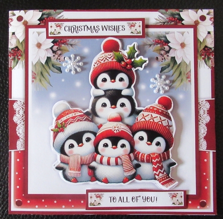 Penguin Friends Mini Kit by Davina Rundle