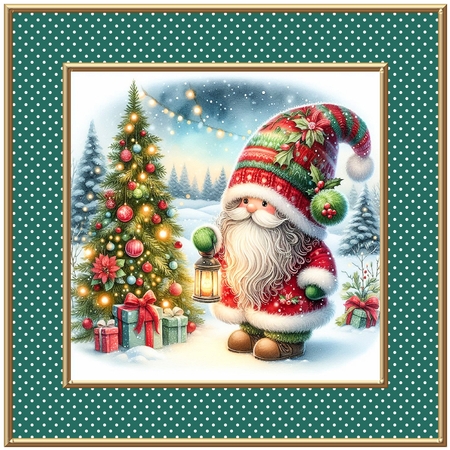 Christmas Gnomes 1 by Davina Rundle