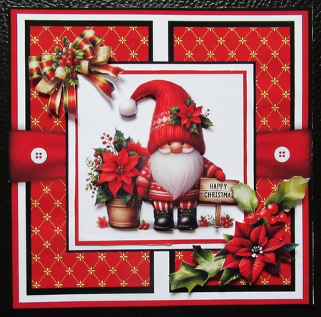 Poinsettia Gnomes by Davina Rundle