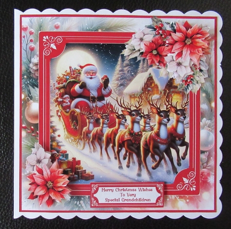 Santa Delivering Presents - Mini Kit by Davina Rundle