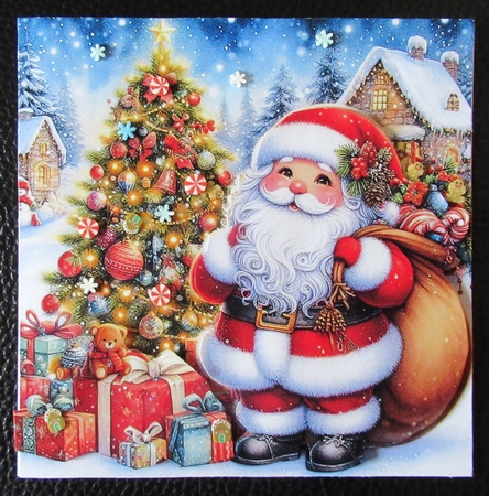 Happy Santa by Davina Rundle