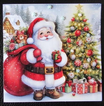 Happy Santa by Davina Rundle