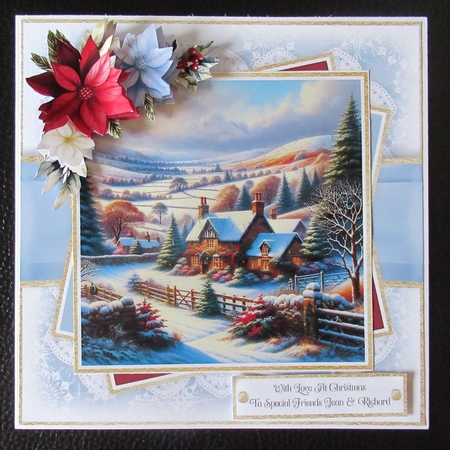 Hillside Christmas Cottage by Davina Rundle