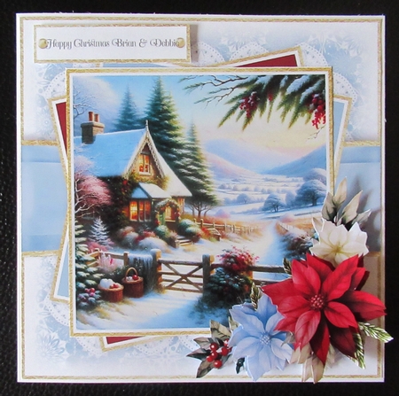 Hillside Christmas Cottage by Davina Rundle