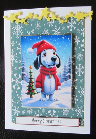 The Little Christmas Tree A4 by Davina Rundle