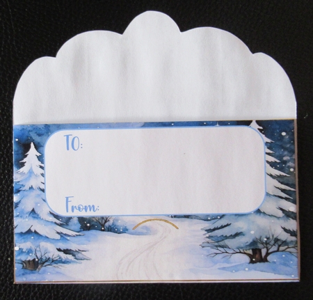 Christmas Money Envelope 1 - snowmen by Davina Rundle