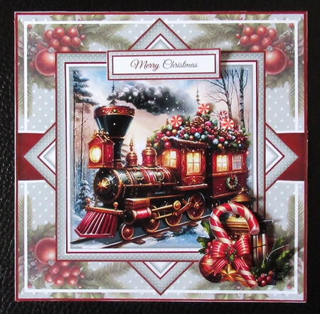 Candy Cane Mini Page Kit by Davina Rundle