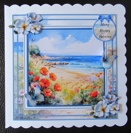 Floral Beach Vistas by Davina Rundle
