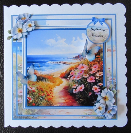 Floral Beach Vistas by Davina Rundle