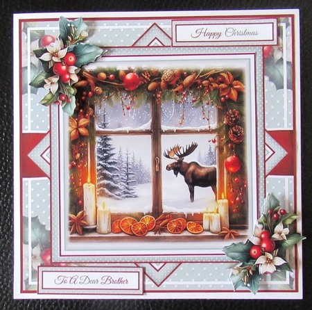 Christmas Window Mini Page Kit by Davina Rundle