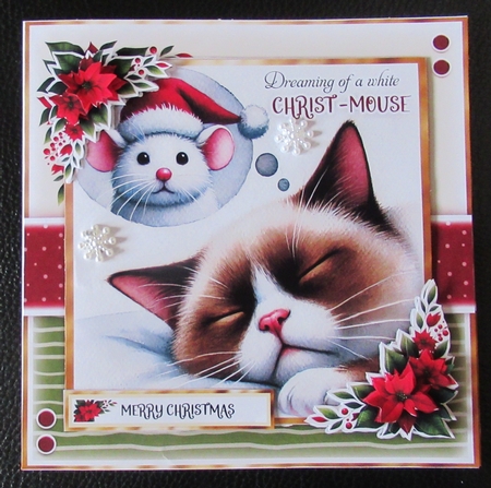 White ChristMouse Mini Kit by Davina Rundle