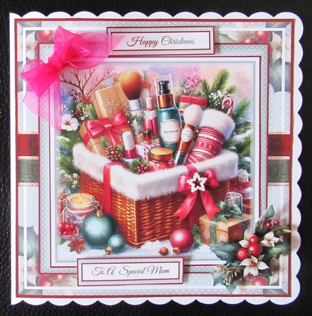 Christmas Pamper Hamper Mini Page Kit by Davina Rundle