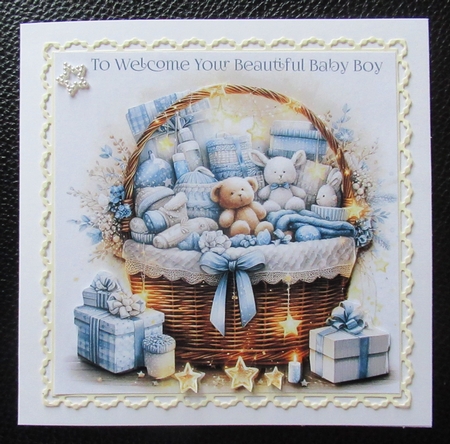 New Baby Boy Gift Hamper by Davina Rundle