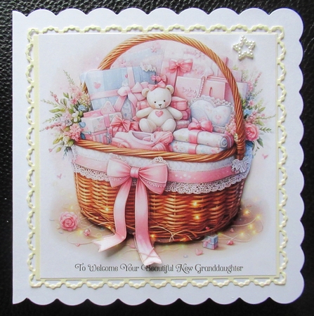 New Baby Girl Gift Hamper by Davina Rundle