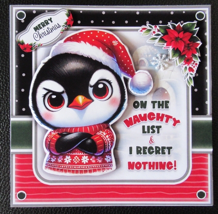 Naughty Penguin Mini Kit by Davina Rundle