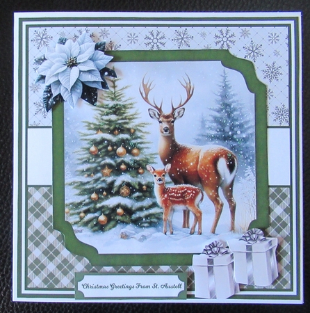 CHRISTMAS DEER by Davina Rundle