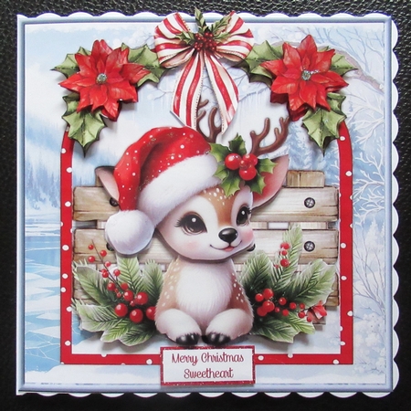 Cute Reindeer Mini Kit by Davina Rundle