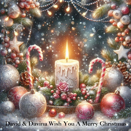 Christmas Candle  by Davina Rundle