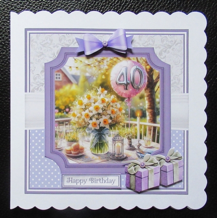BIRTHDAY FLOWERS 30, 40, 50 by Davina Rundle