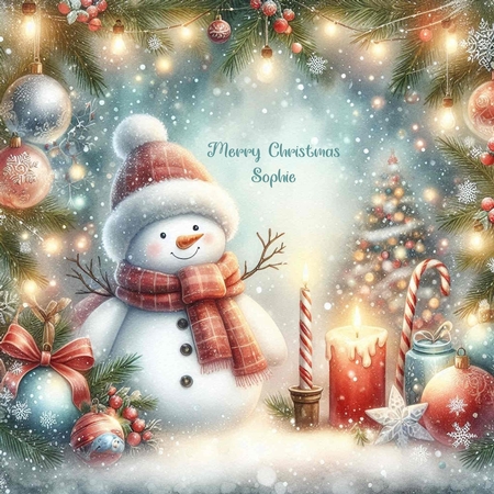 Snowmen 2 by Davina Rundle