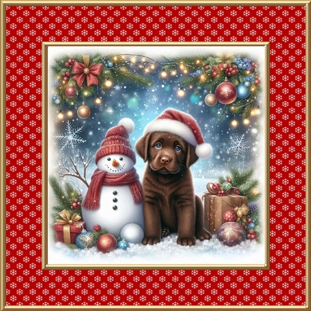 Frosty Paws and Snowy Smiles 14 by Davina Rundle