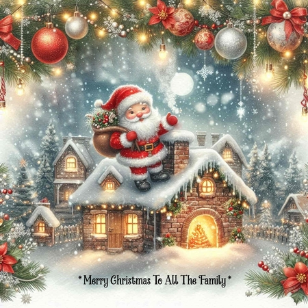Ho Ho Santa by Davina Rundle
