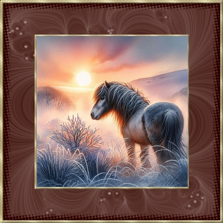 Outward Swirl Frames-Sweet  by Davina Rundle