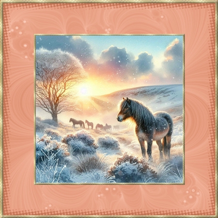 Outward Swirl Frames-Sweet  by Davina Rundle