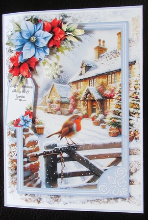 Robin Cottage 5x7 inch Bumper Set by Davina Rundle