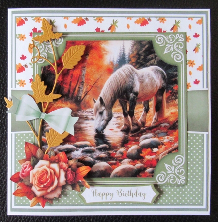 AUTUMN HORSE by Davina Rundle