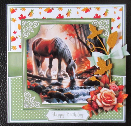 AUTUMN HORSE by Davina Rundle