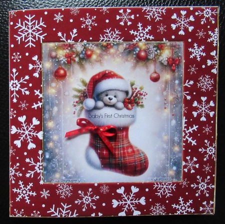 Teddy Stocking by Davina Rundle