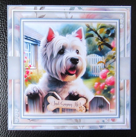 Just Saying Hi Mini Page Kit by Davina Rundle