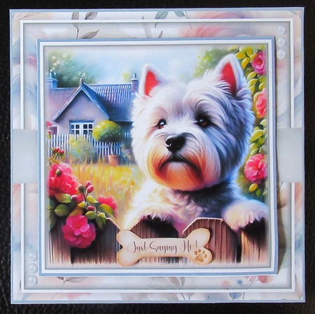 Just Saying Hi Mini Page Kit by Davina Rundle