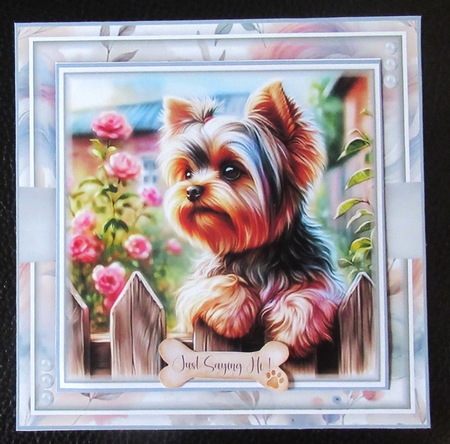 Just Saying Hi 5 Mini Page Kit by Davina Rundle