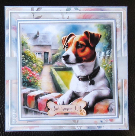 Just Saying Hi 6 Mini Page Kit by Davina Rundle