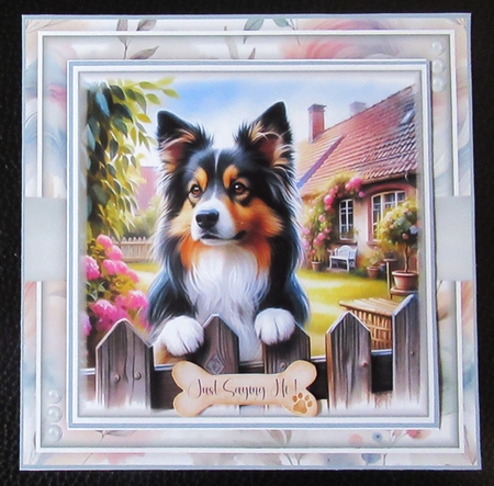 Just Saying Hi 9 Mini Page Kit by Davina Rundle