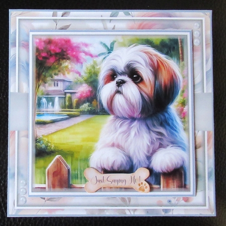 Just Saying Hi 10 Mini Page Kit by Davina Rundle